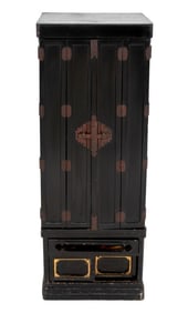 Japanese Gilt & Black Lacquered Butsudan