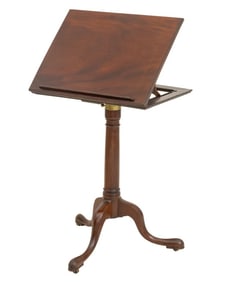 George III Mahogany Reading Table