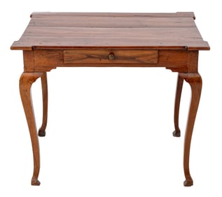 French Provincial Fruitwood Writing Table