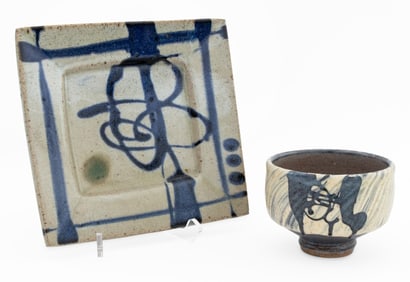 Wayne Ngan Glazed Stoneware Articles, 2