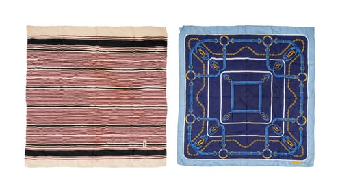 Les Must de Cartier & YSL Designer Scarves, 2