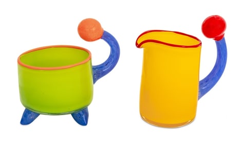 Jen Violette Art Glass Vessels, 2