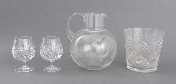 Tiffany & Co. Crystal Articles, 4 Pcs.