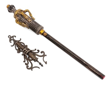 Judaica Silver Mezuzah and Havdalah Lighter, 2