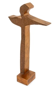 Brutalist Abstract Bronze Sculpture, 1967