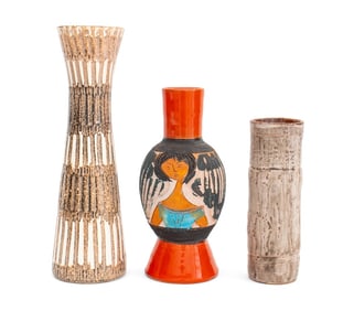 Fratelli Fanciullacci, Etc. Pottery Vases, 3