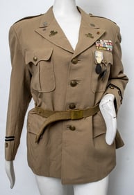 Korean Military Uniform Jacket with Medals