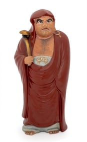 Japanese Kutani Durama Porcelain Sculpture