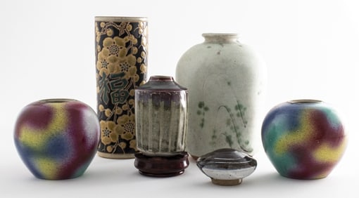 Contemporary Asian Studio Ceramic Vessels, 6