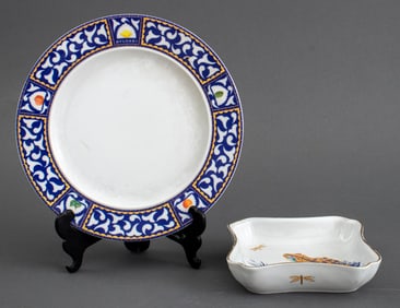 Salvatore Ferragamo Vide Poche & Bvlgari Plate