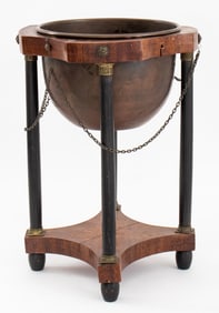 Empire Revival Wood Jardiniere Stand