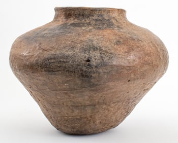 Hand-Built Pit-Fired Vase, Possibly Ancient