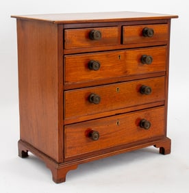 Victorian Miniature Mahogany Chest of Drawers