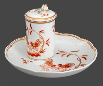 Richard Ginori "Siena Rust" Porcelain Articles, 2