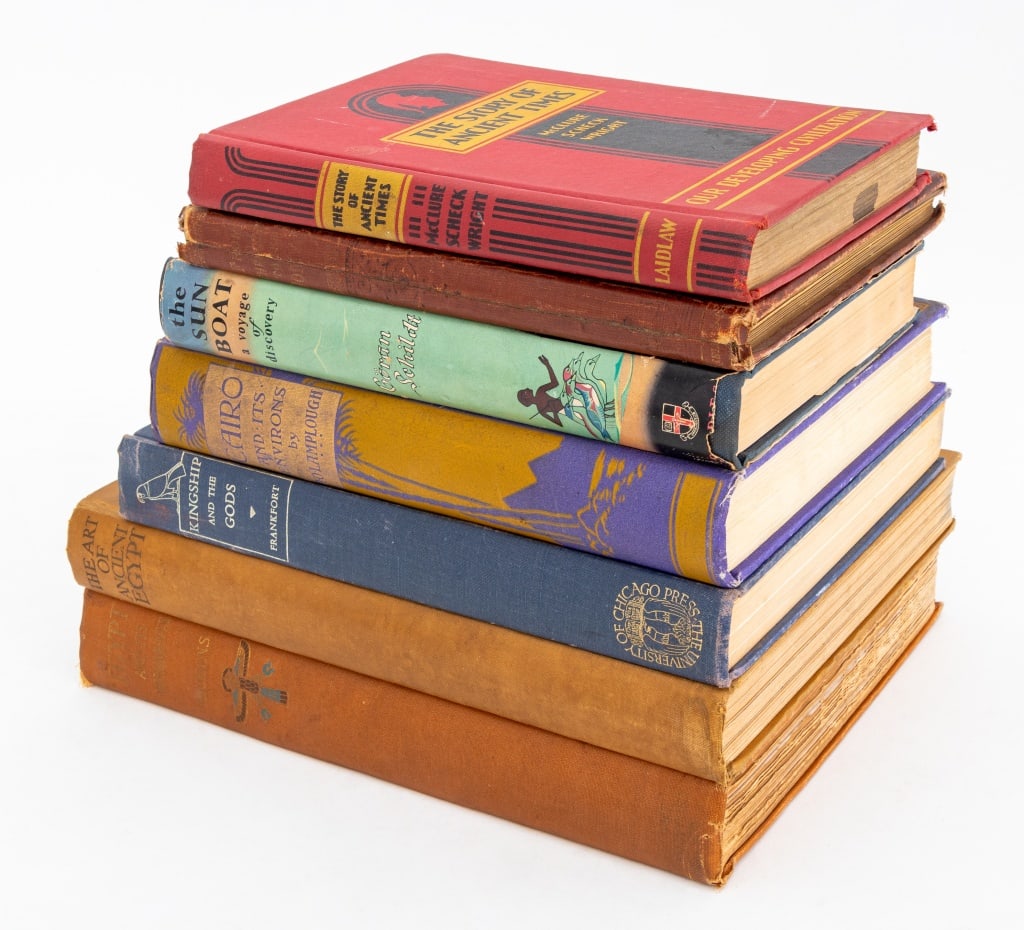 Books on History and Art of Ancient Egypt, 7 (1 of 4)