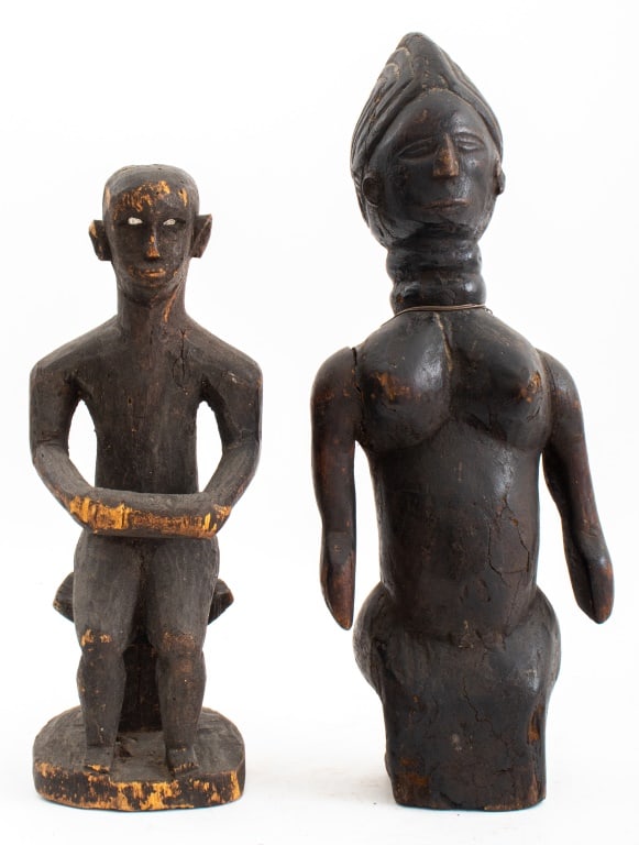 African Fang Carved Wood Sculptures, 2 (1 of 10)