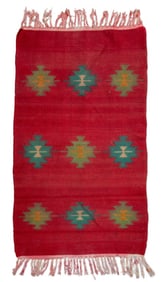 Qashqai Kilim Prayer Rug, 2' 4" x 1' 9"