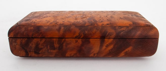 Bird's Eye Maple Wood Covered Box