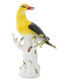 Meissen Porcelain Model of a Golden Oriole
