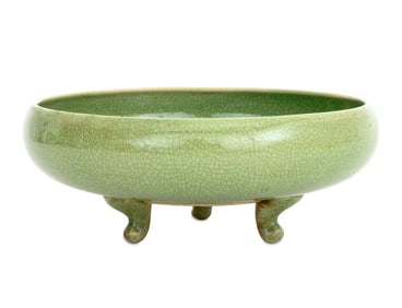 Chinese Longquan Type Porcelain Tripod Censer
