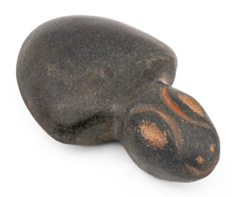 Taino Pre-Columbian Carved Stone Zoomorphic Axe