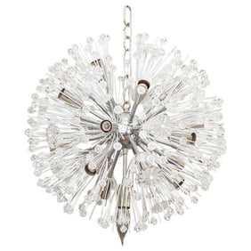 Emil Stejnar for Rupert Nikoll Snowball Chandelier