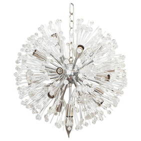 Emil Stejnar for Rupert Nikoll Snowball Chandelier (1 of 3)