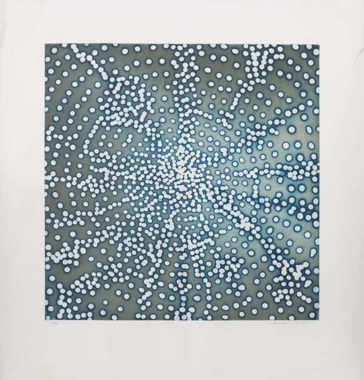 Ross Bleckner "Leader Sequence" Etching & Aquatint (1 of 6)