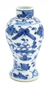 Chinese Blue and White Porcelain Meiping Vase