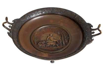 Ferdinand Levillian Patinated Bronze Kilyx