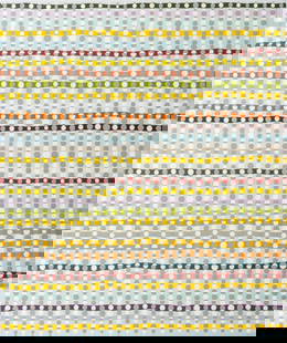 Peter C. Petersen "Instant Shower Power", 1999: Peter Christian Petersen (Danish, XX-XXI), "Instant Shower Power", Mixed Media on Canvas, 1999, acrylic and enamel, signed, dated, titled and with American-European Art Association, Inc. label to vers