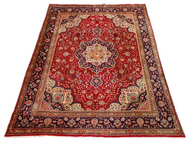 Persian Tabriz Carpet, 13' x 9' 8"