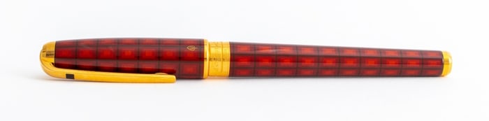 S.T. Dupont 18K Gold Nib Lacquered Fountain Pen