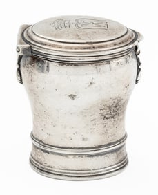 Scottish Silver Snuff Mull, 18th C.