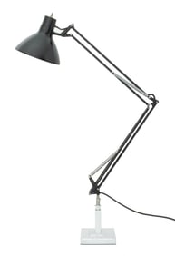 Modern Patinated Metal Adjustable Desk Lamp