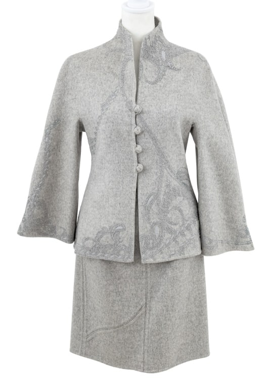 Ralph Rucci "Chado" Two-Piece Skirt Suit (1 of 6)