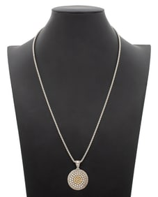 Samuel B. Sterling 18K Gold Pendant Necklace