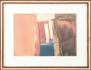 Javor Piroska "Este" Watercolor on Paper