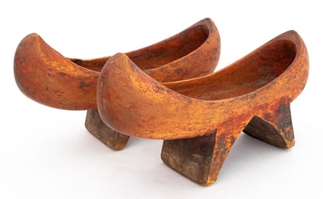 Korean Carved Wood Namakshins