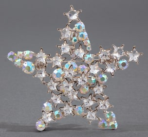 Yves Saint Laurent Rive Gauche Star Pin Pendant