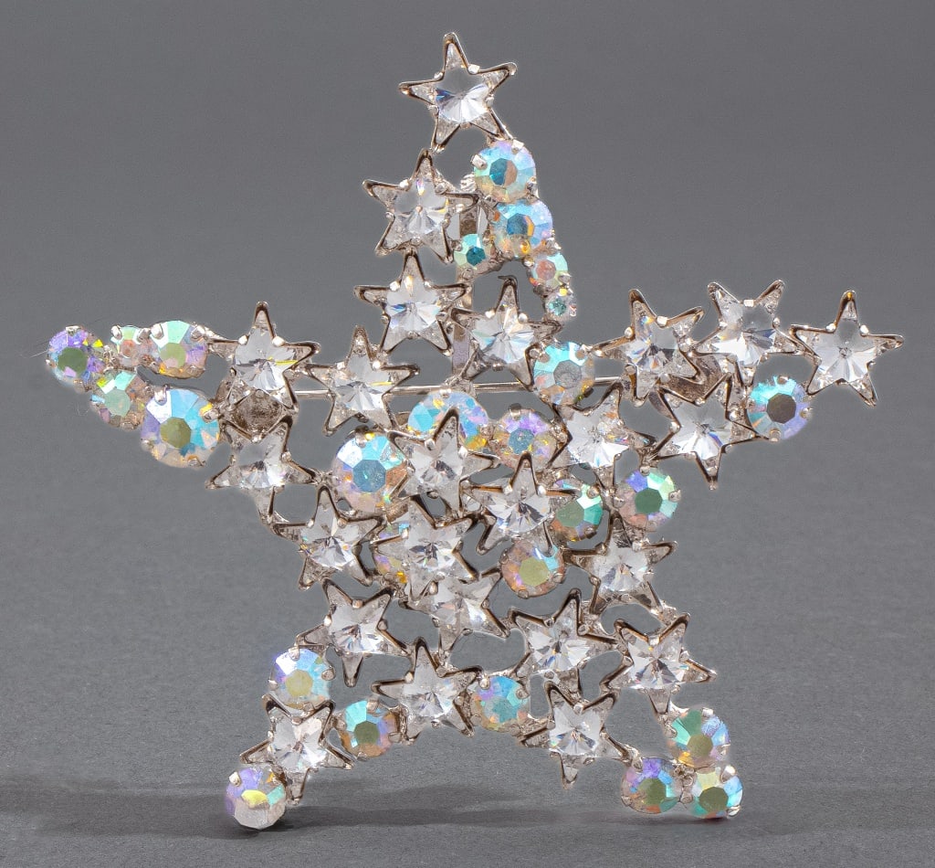 Yves Saint Laurent Rive Gauche Star Pin Pendant (1 of 6)