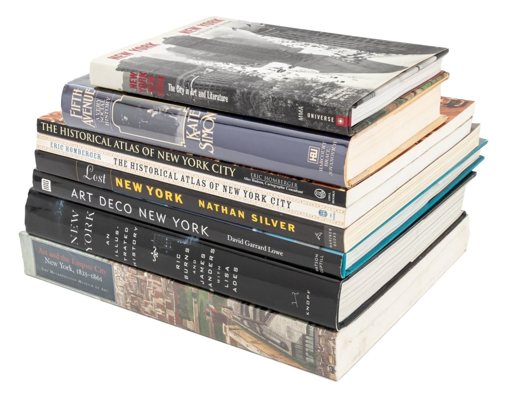 Books on Art and History of New York City, 8 (1 of 7)