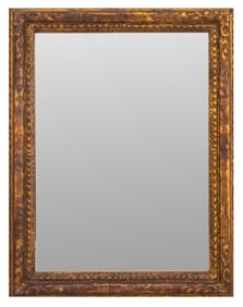 Baroque Style Giltwood Framed Mirror