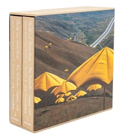 Christo and Jeanne-Claude "The Umbrellas" Books, 2