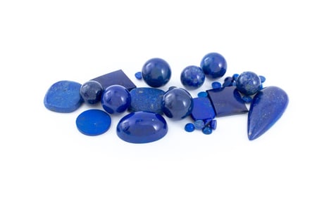 Loose Lapis Lazuli Stones, 116.2 Cttw.