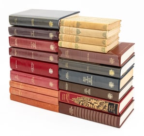 French Historical and Literature Books, 19 Vols.