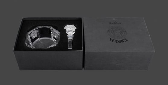 Versace Rosenthal Medusa Lumiere Crystal, 2