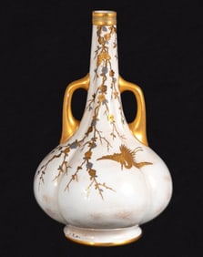 Royal Worcester Two Handled Vase