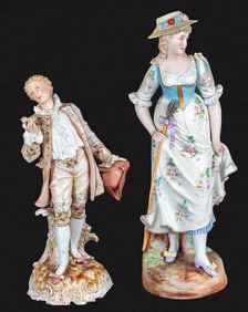 German Porcelain Figures, 2