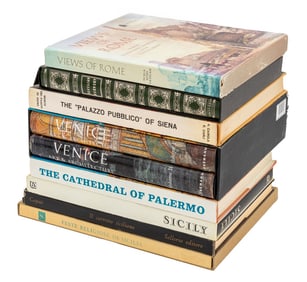 Books on Italian & Sicilian Art & Architecture, 9